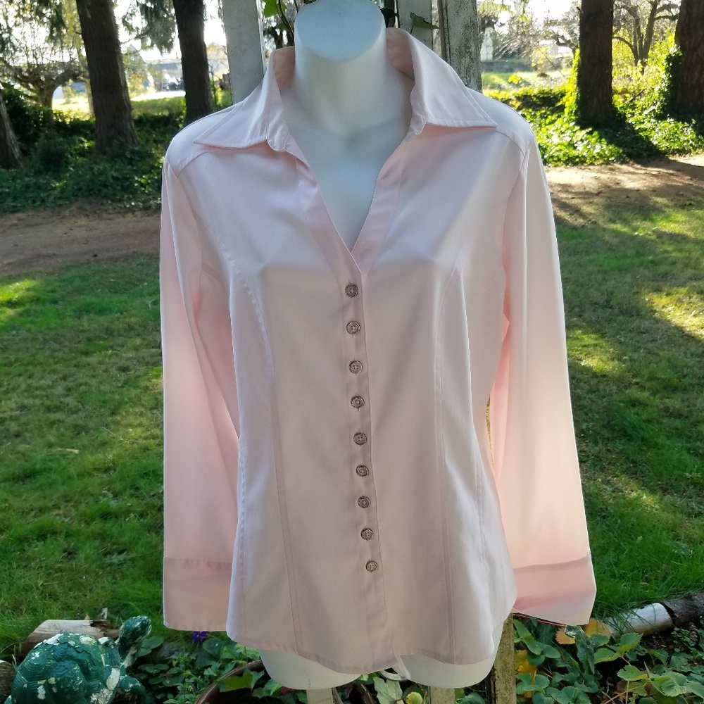 EUC Cato blouse pale pink M